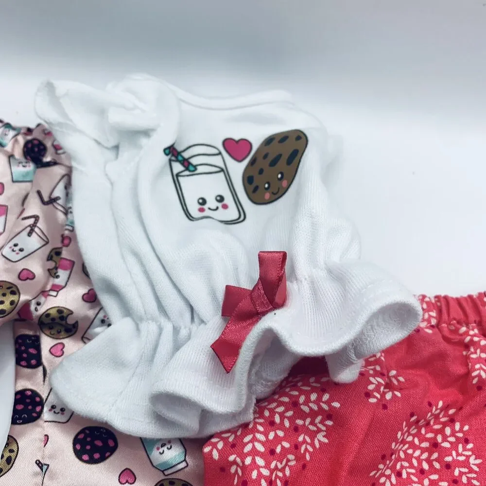 18 In Doll Clothes Disney PRINT Skirt , Pants, Pajamas Skirt